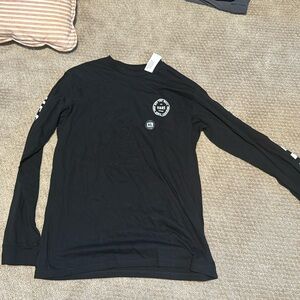 Long sleeve black shirt